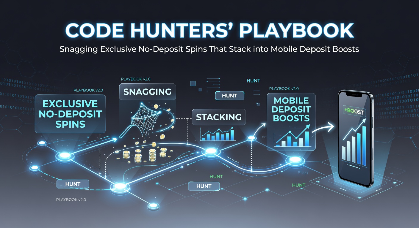 Screenshot of a mobile app interface showing a no-deposit spin bonus chaining into a deposit match offer with stacked multipliers