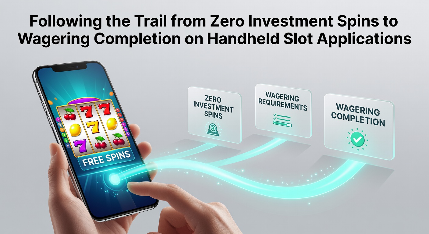 Mobile slot app interface showing free spins offer on a handheld device
