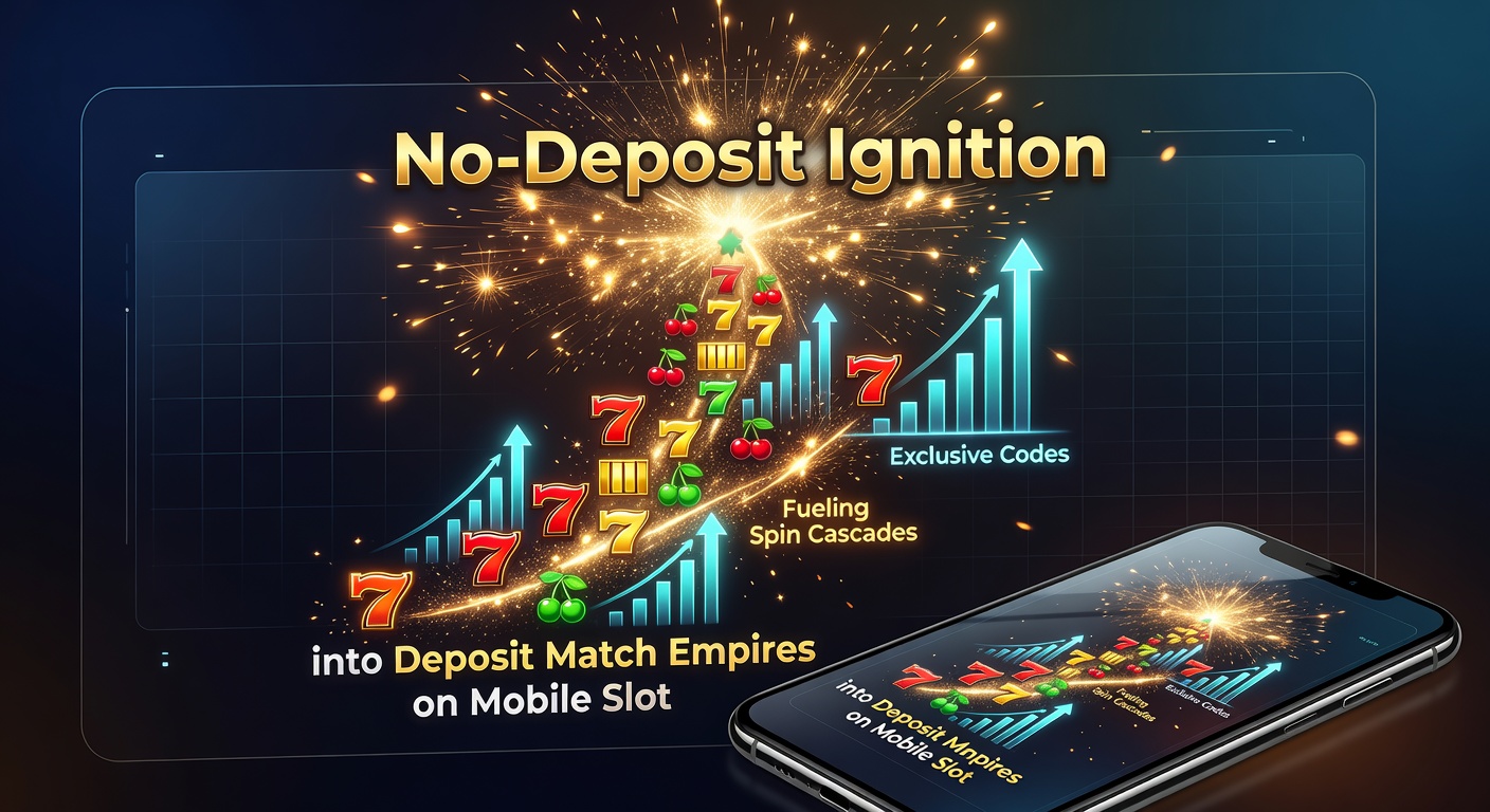 Dynamic graphic of a mobile phone exploding with slot symbols, illustrating code redemption flowing into deposit bonus expansions