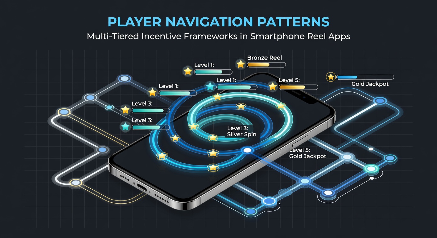 Analytics dashboard showing player progression paths through multi-tiered rewards