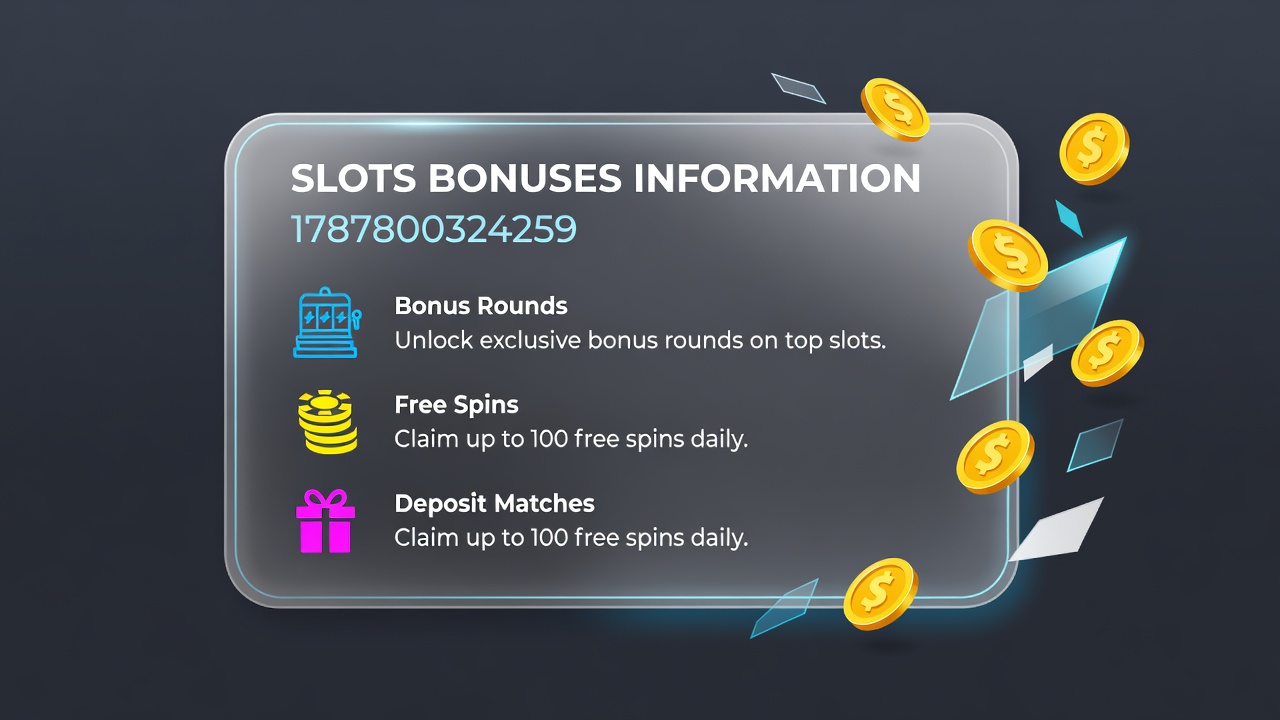 Detailed breakdown of wagering requirements and bonus terms on a slot platform dashboard