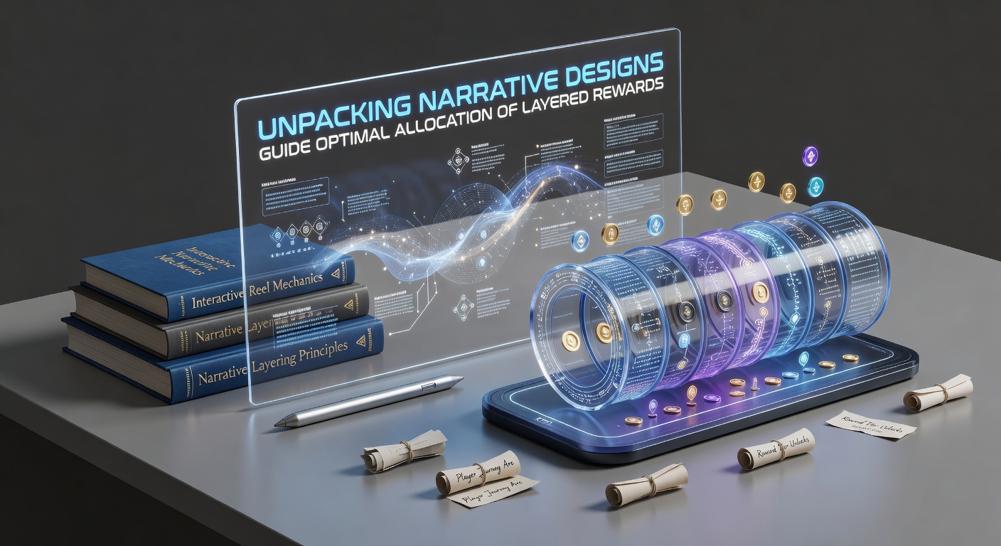 Interactive reel platform displaying layered narrative rewards and story-driven bonus structures